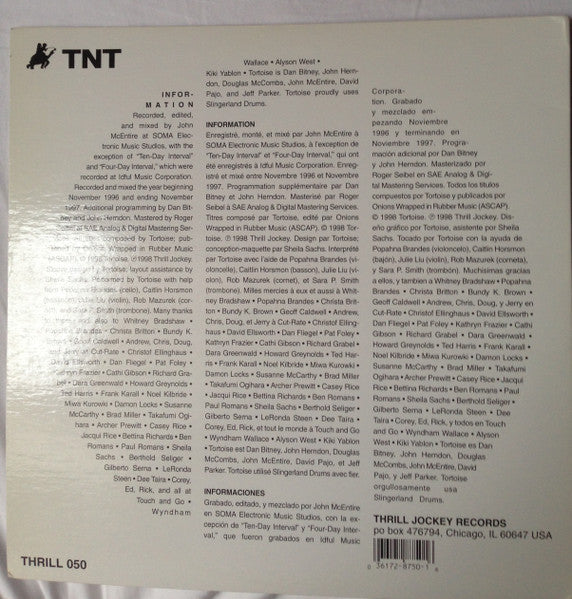 Tortoise : TNT (2xLP, Album)