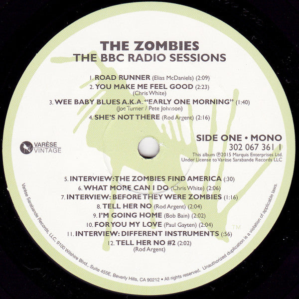 The Zombies : The BBC Radio Sessions (2xLP, RSD, Comp, Mono, Ltd)
