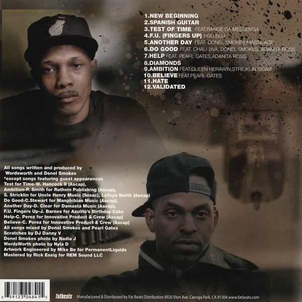 Wordsworth & Donel Smokes : New Beginning (LP, Album)
