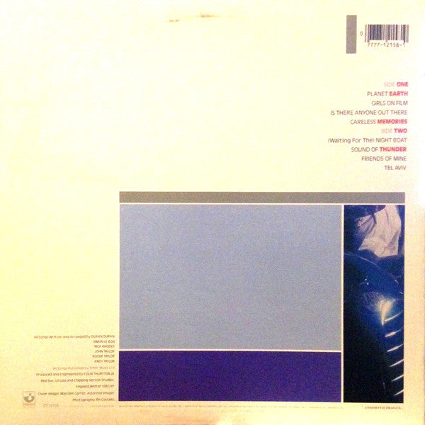 Duran Duran : Duran Duran (LP, Album, Los)