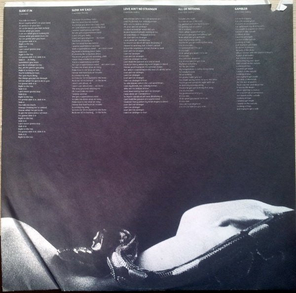 Whitesnake : Slide It In (LP, Album)