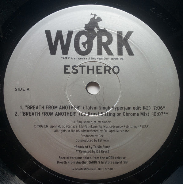 Esthero : Breath From Another (12", Promo)