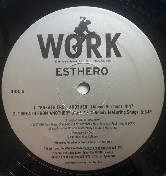 Esthero : Breath From Another (12", Promo)
