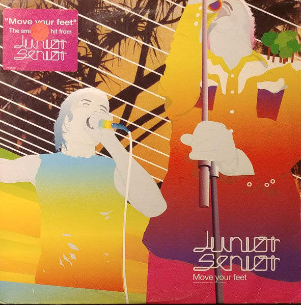 Junior Senior : Move Your Feet (12", Promo)