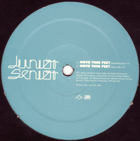 Junior Senior : Move Your Feet (12", Promo)