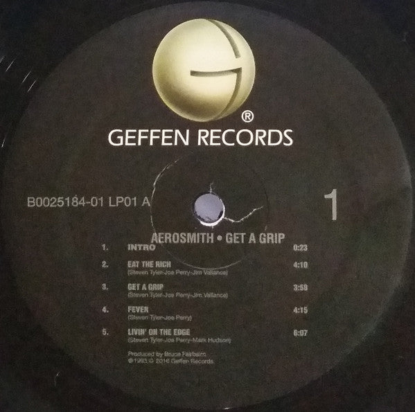 Aerosmith : Get A Grip (2xLP, Album, RE, 180)