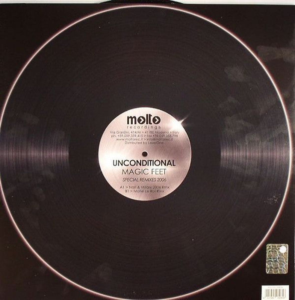Unconditional : Magic Feet (Special Remixes 2006) (12")