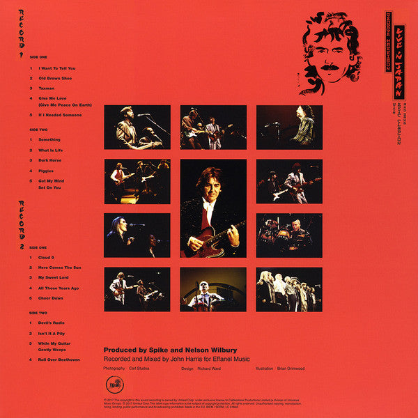 George Harrison With Eric Clapton And Band* : Live In Japan (2xLP, Album, RE, RM, 180)