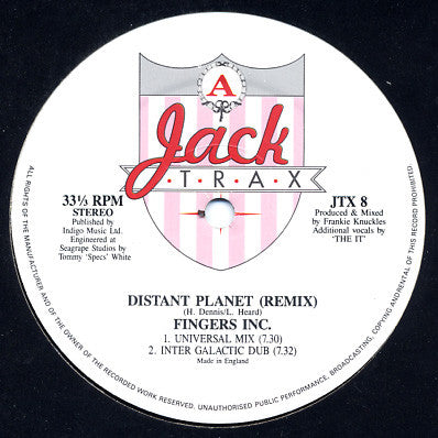 Fingers Inc. - Distant Planet (Remix) [G+/VG]