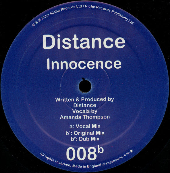 Distance - Innocence [VG+/VG]