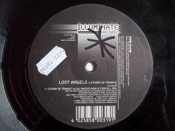 Lost Angels - Storm Of Trance [VG/VG+]
