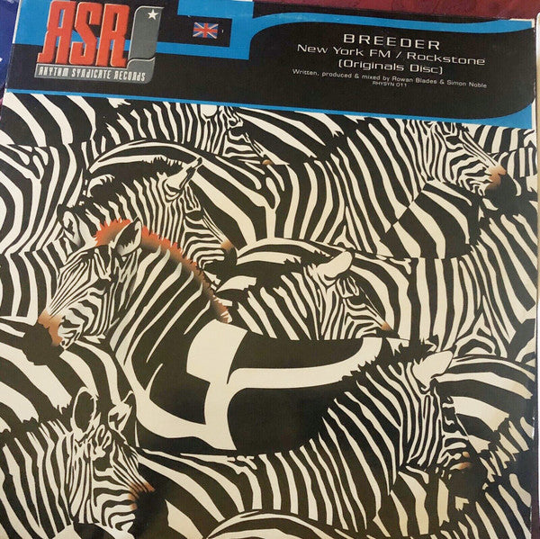 Breeder - New York FM / Rockstone (Originals Disc) [VG+/VG+]