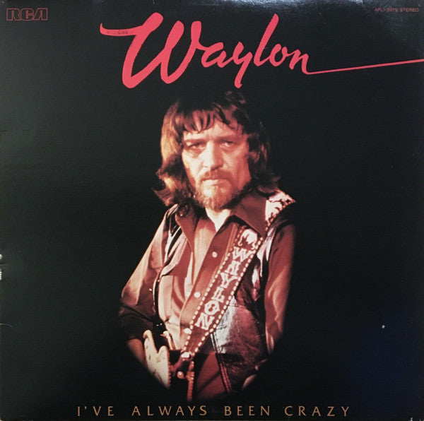 Waylon Jennings - I've Always Been Crazy [VG/VG]