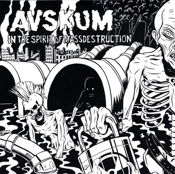 Avskum - In The Spirit Of Mass Destruction [NM/NM]