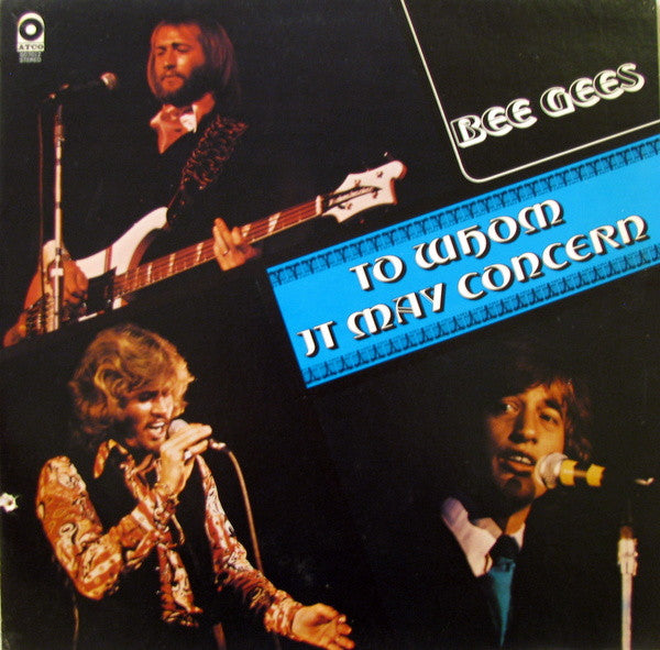 Bee Gees - To Whom It May Concern [VG+/VG+]