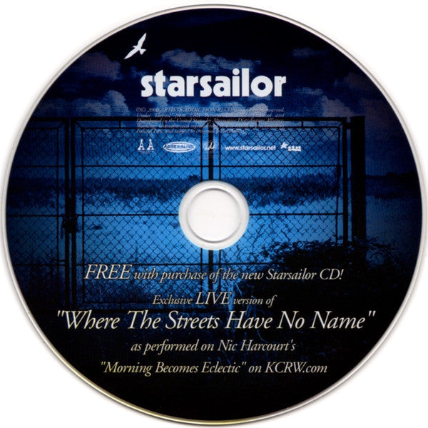 Starsailor - Where The Streets Have No Name [VG+/EX]