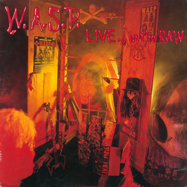 W.A.S.P. - Live... In The Raw [VG+/VG+]