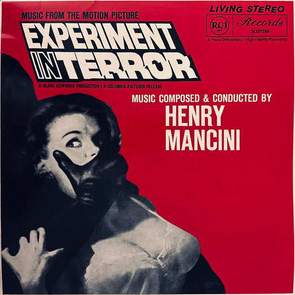 Henry Mancini - Experiment In Terror (Music From The Motion Picture) [EX/VG+]