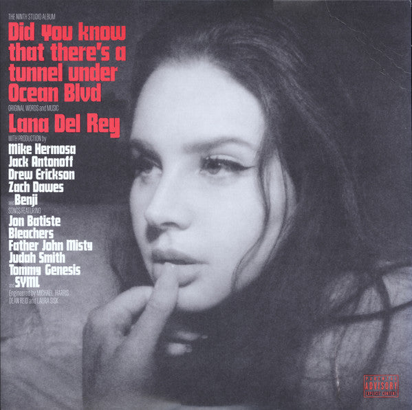 Lana Del Rey - Did You Know That There's A Tunnel Under Ocean Blvd [VG+/G+]