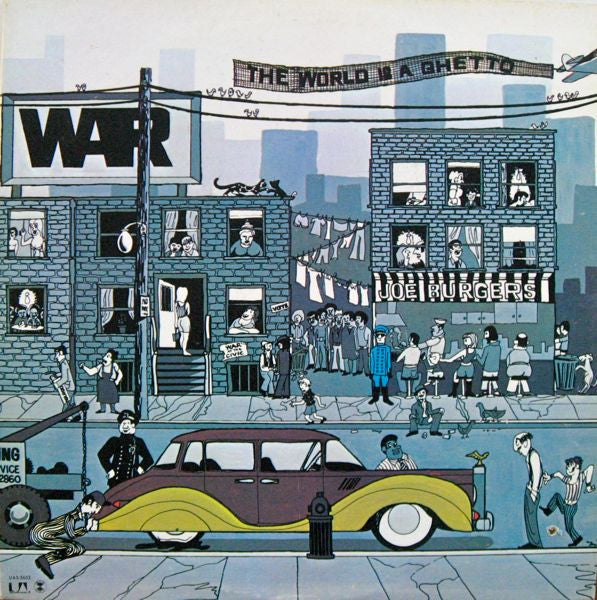 War - The World Is A Ghetto [VG+/VG+]