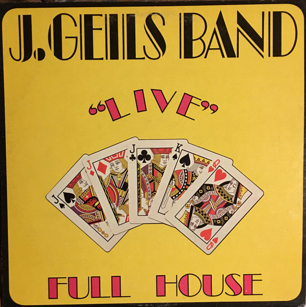 The J. Geils Band - "Live" Full House [VG/VG+]